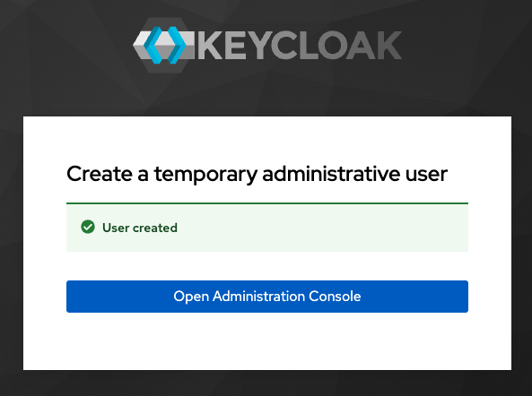 Keycloak Open Admin Console Keycloak Open Admin Console